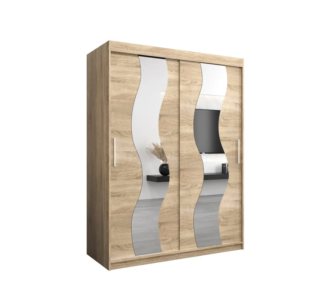 Seville Sliding Door Wardrobe 150cm - Image 15
