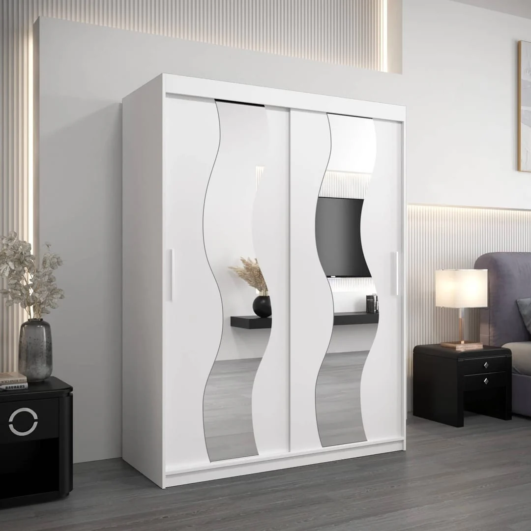 Seville Sliding Door Wardrobe 150cm - Image 5