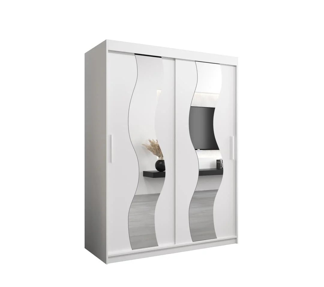 Seville Sliding Door Wardrobe 150cm - Image 6