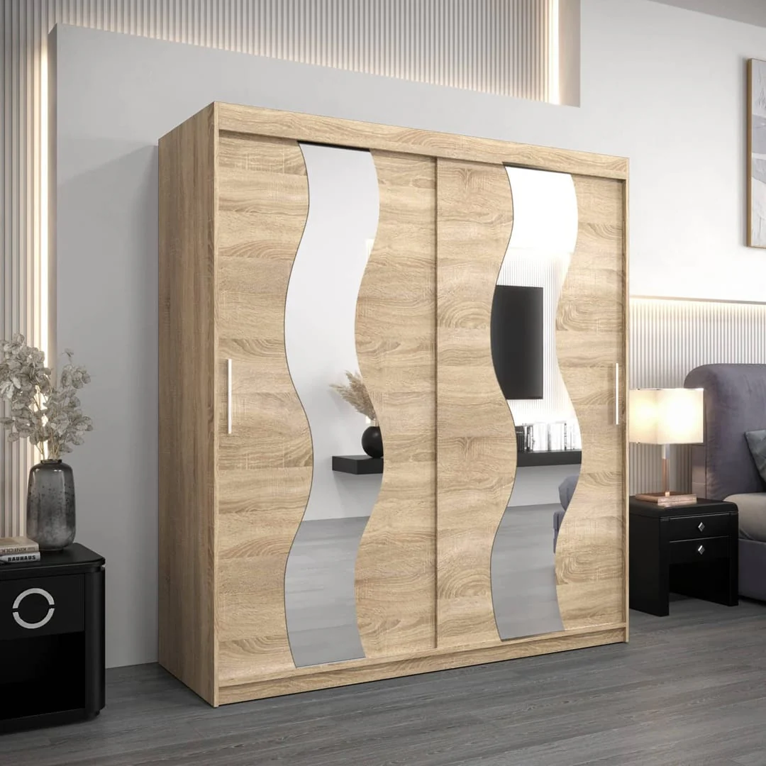 Seville Sliding Door Wardrobe 180cm