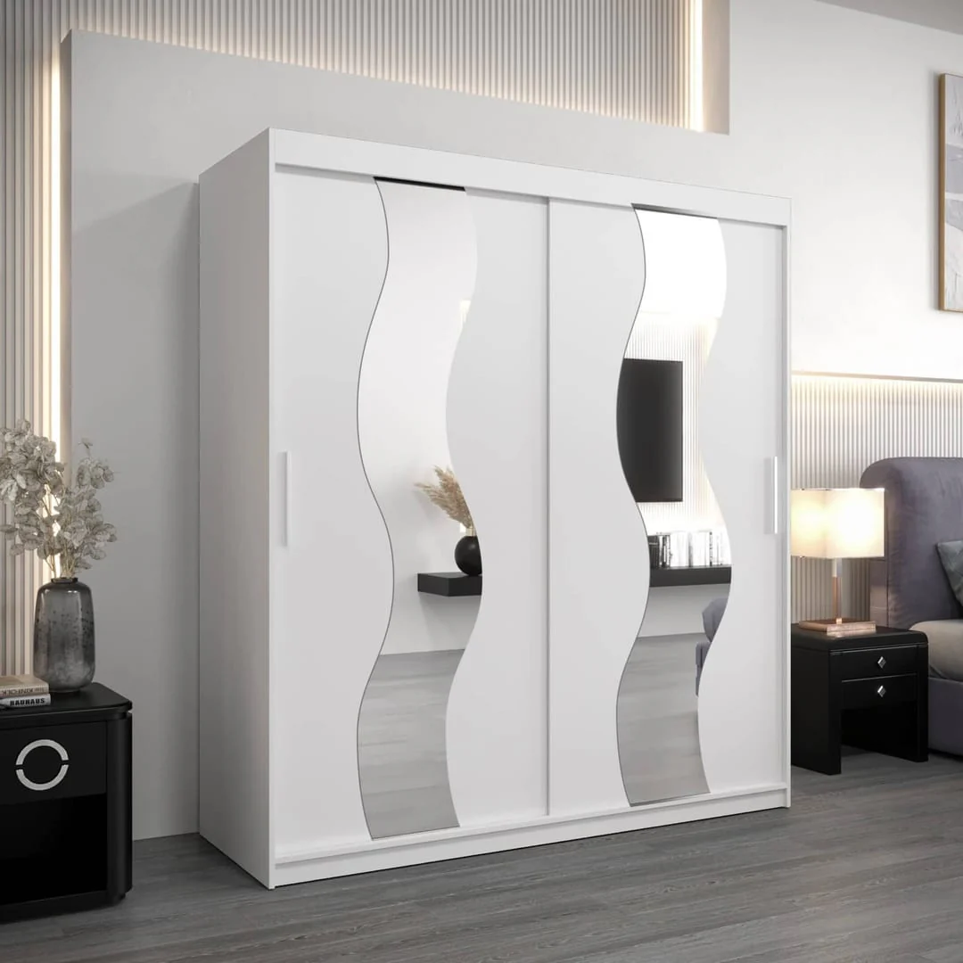 Seville Sliding Door Wardrobe 180cm - Image 5