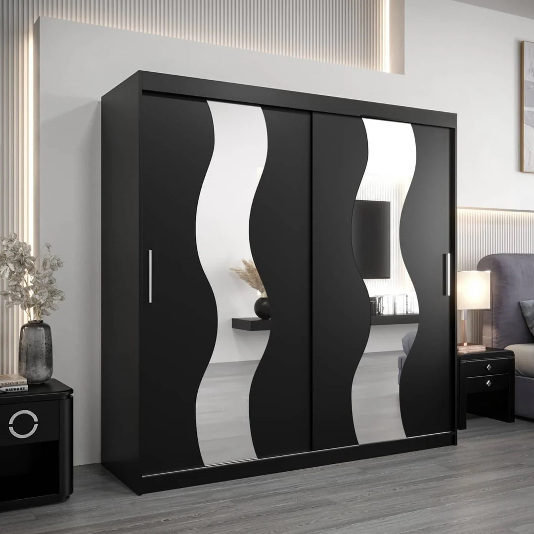 Seville Sliding Door Wardrobe 200cm - Image 10