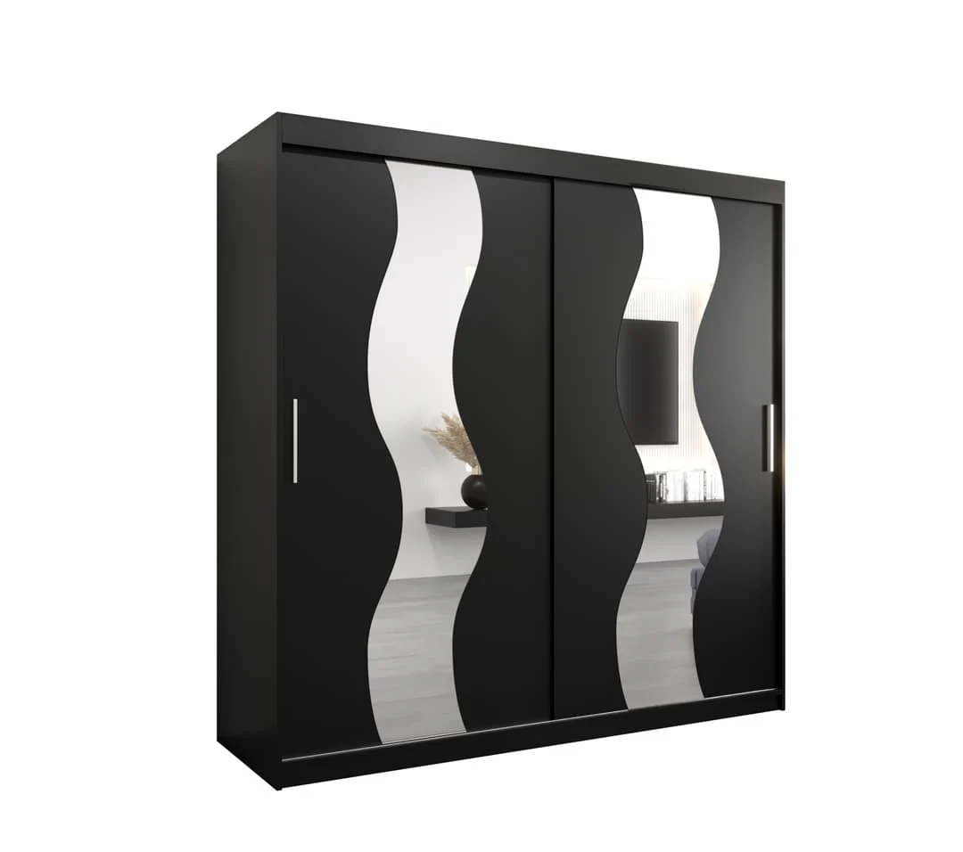 Seville Sliding Door Wardrobe 200cm - Image 11