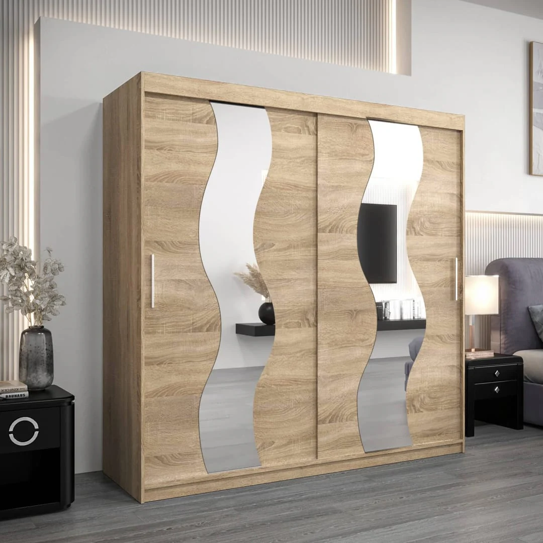 Seville Sliding Door Wardrobe 200cm - Image 14
