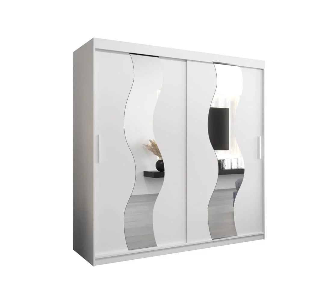 Seville Sliding Door Wardrobe 200cm - Image 7