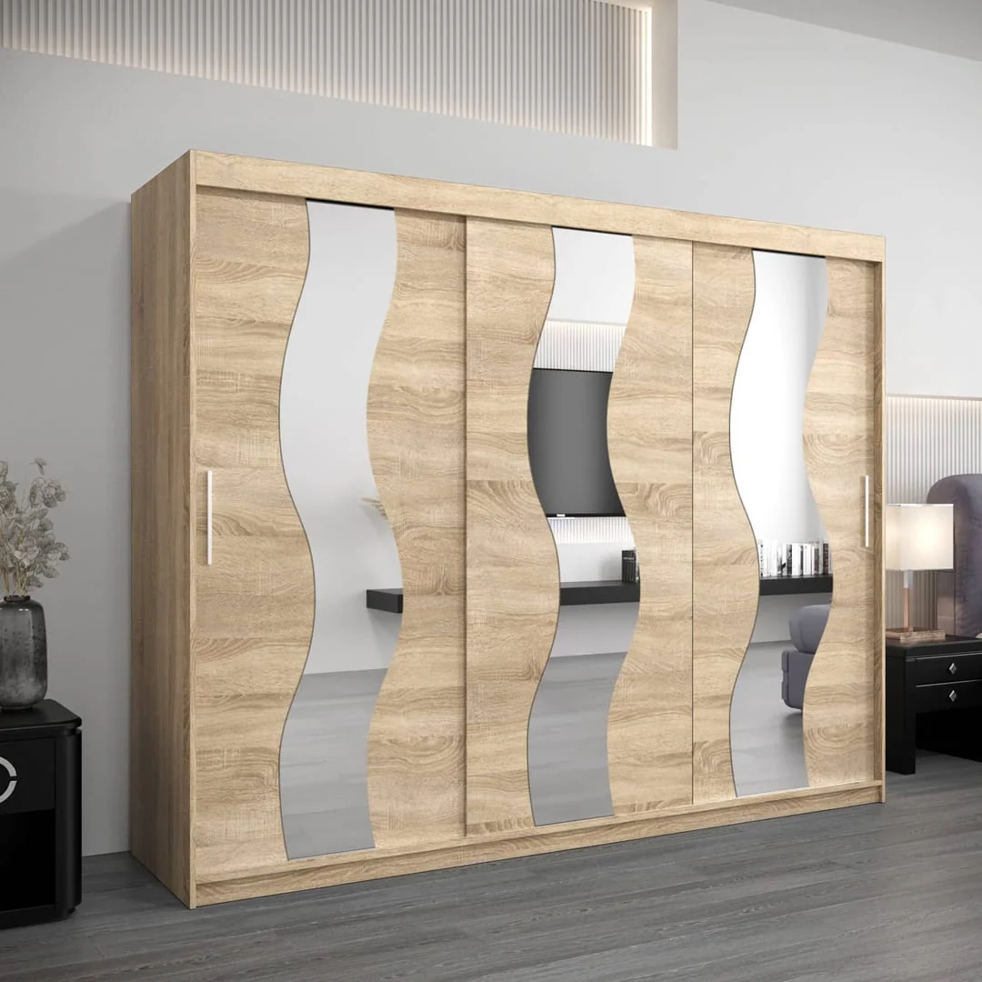 Seville Sliding Door Wardrobe 250cm - Image 14