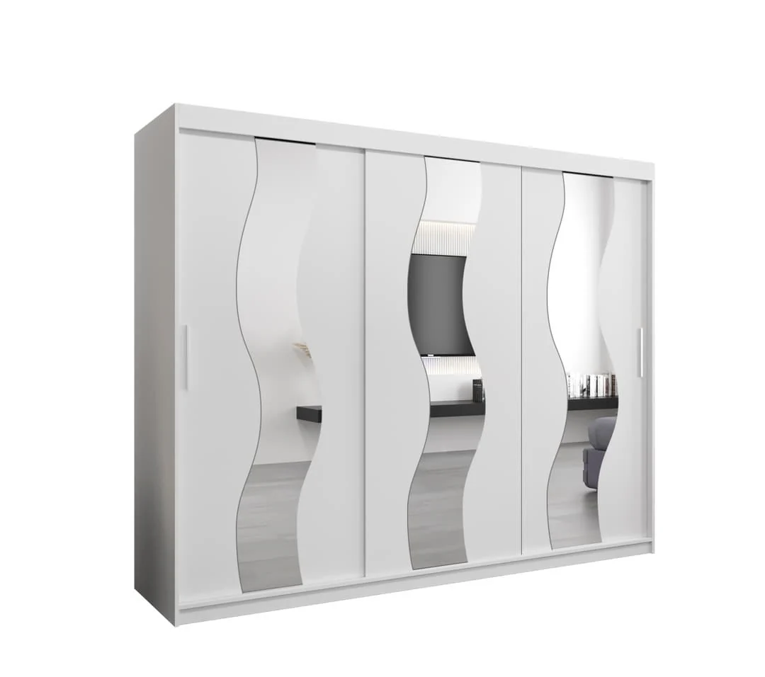 Seville Sliding Door Wardrobe 250cm - Image 2