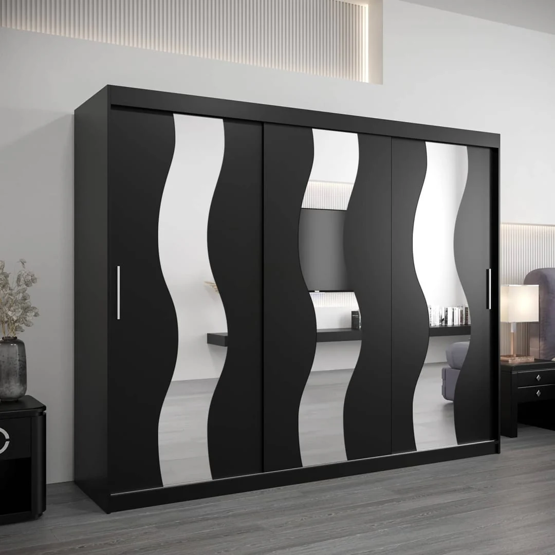 Seville Sliding Door Wardrobe 250cm - Image 9