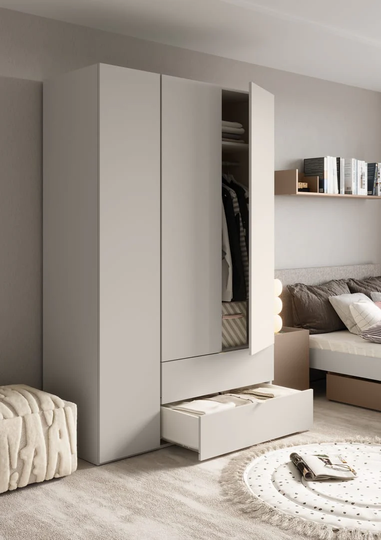 Sigma SG-01 Hinged Door Wardrobe 130cm - Image 4