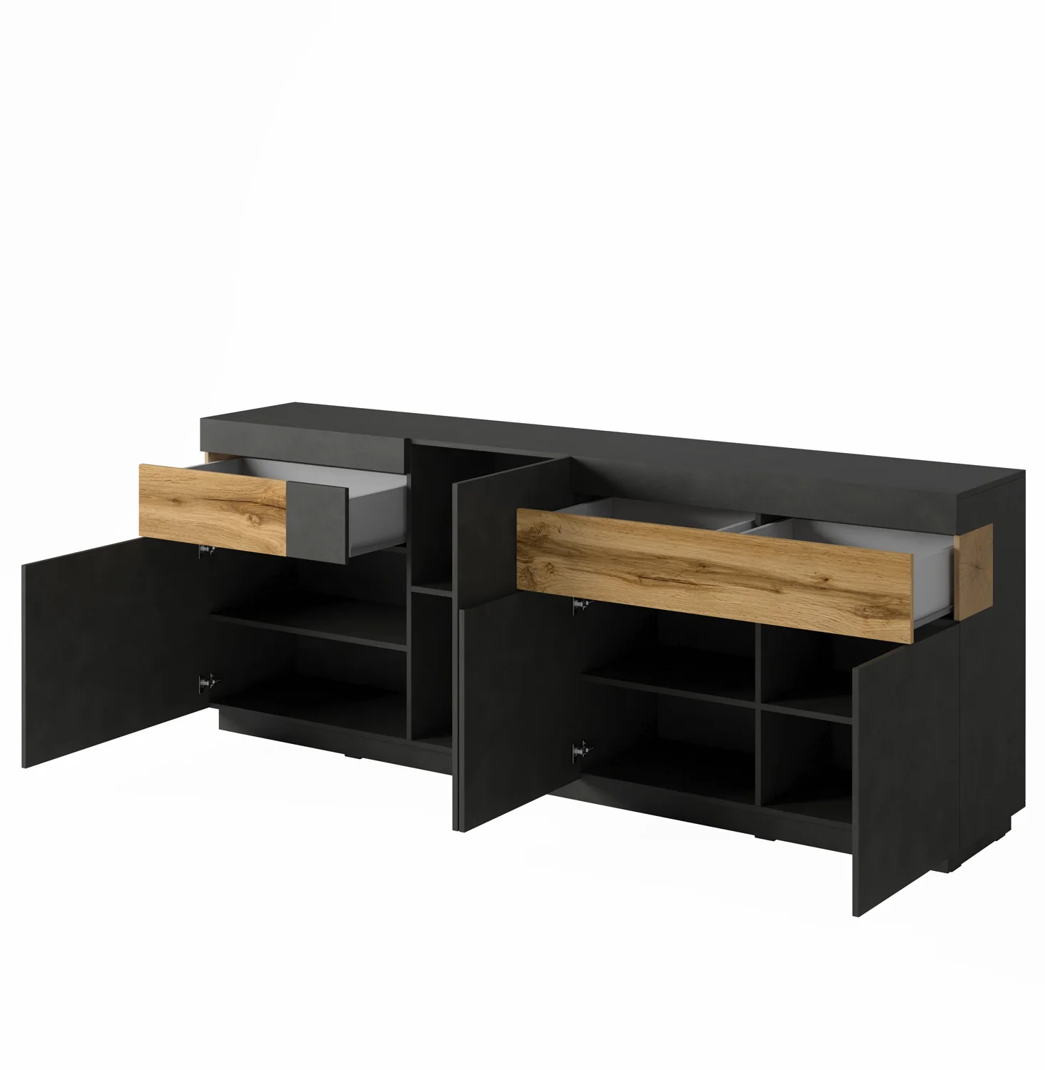 Silke 25 Sideboard Cabinet 219cm - Image 3