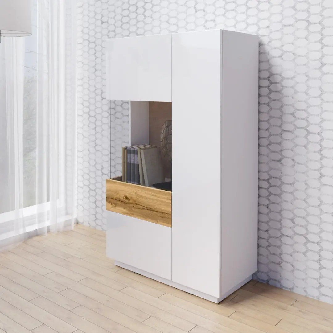Silke 42 Display Cabinet 80cm [Left] - Image 5