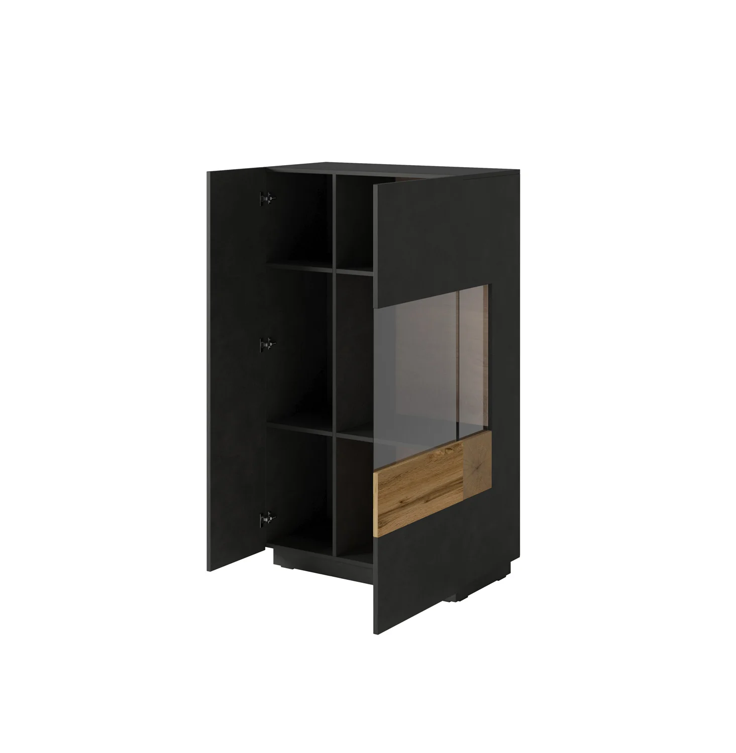 Silke 44 Display Cabinet 80cm [Right] - Image 3