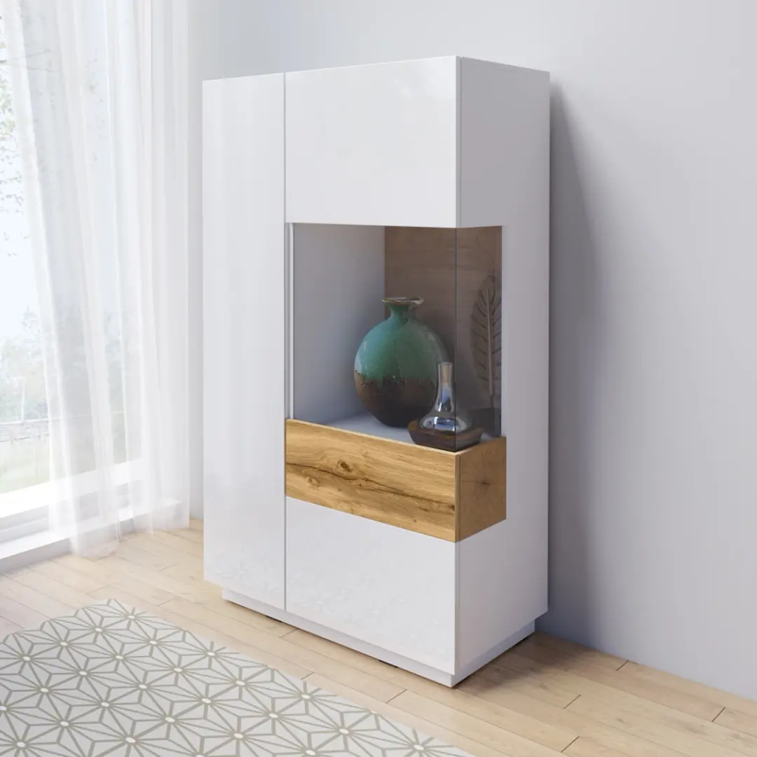 Silke 44 Display Cabinet 80cm [Right] - Image 5