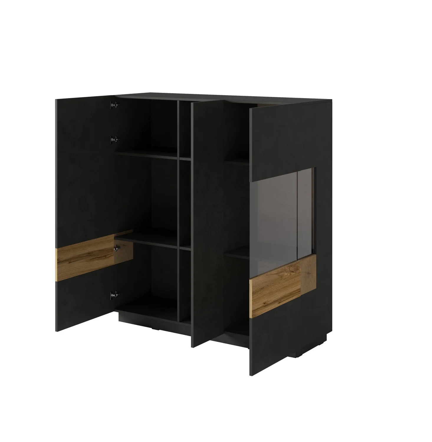 Silke 46 Display Cabinet 130cm [Right] - Image 3
