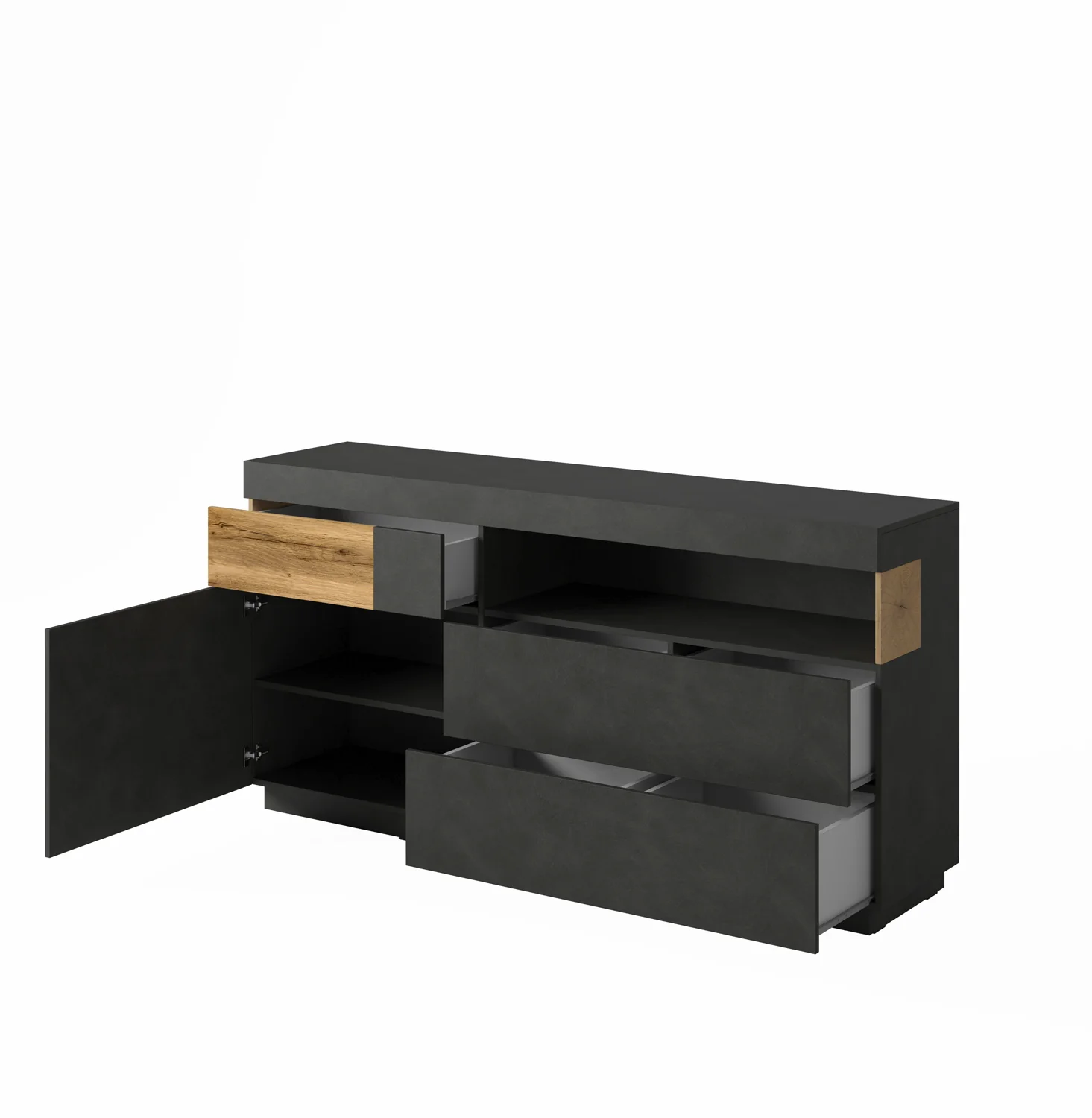 Silke 47 Sideboard Cabinet 169cm - Image 3