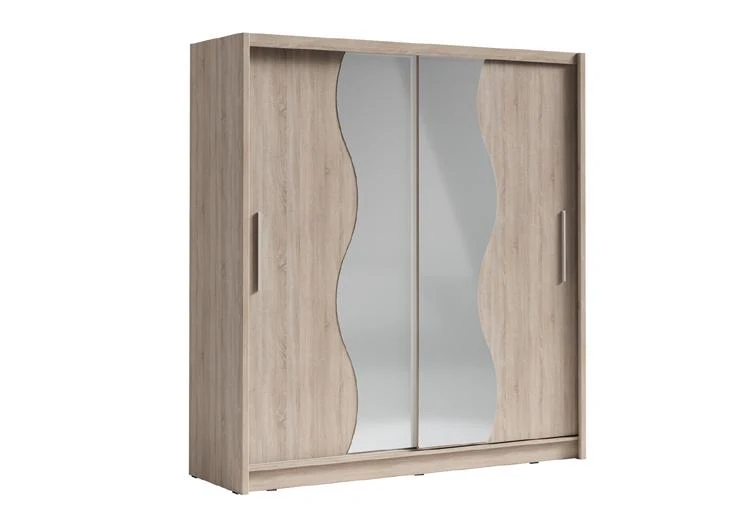 Bergamo I Sliding Door Wardrobe Bergamo 205cm - Image 3
