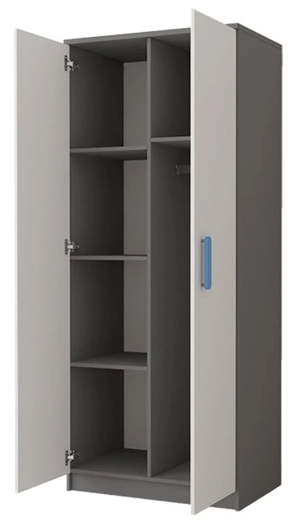 Smyk II SM-06 Hinged Wardrobe 80cm - Image 2