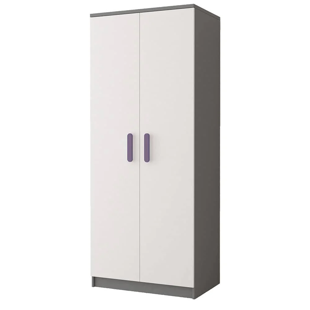 Smyk II SM-06 Hinged Wardrobe 80cm - Image 4