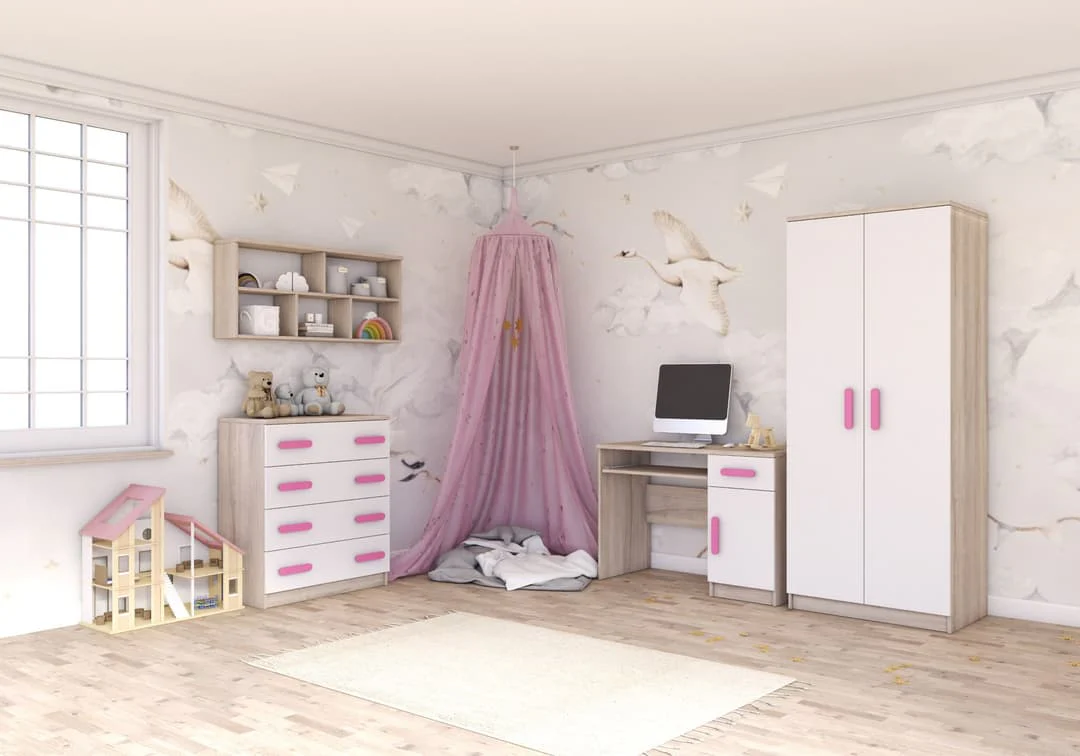 Smyk III SM-19 Hinged Wardrobe 120cm - Image 12