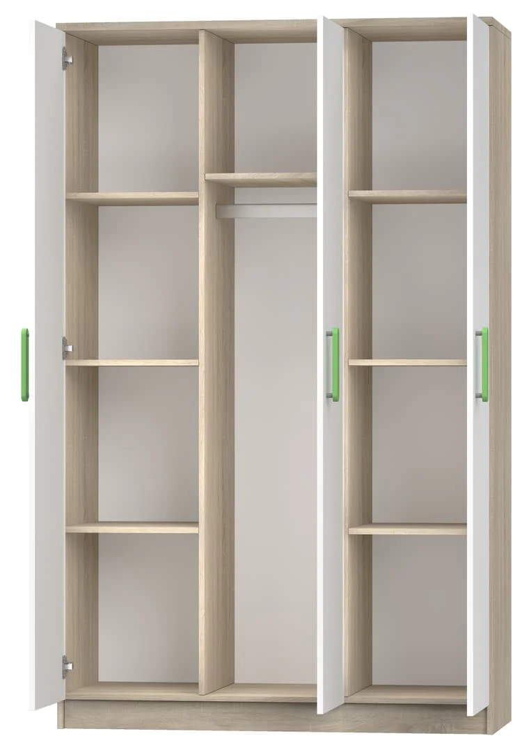 Smyk III SM-19 Hinged Wardrobe 120cm - Image 2