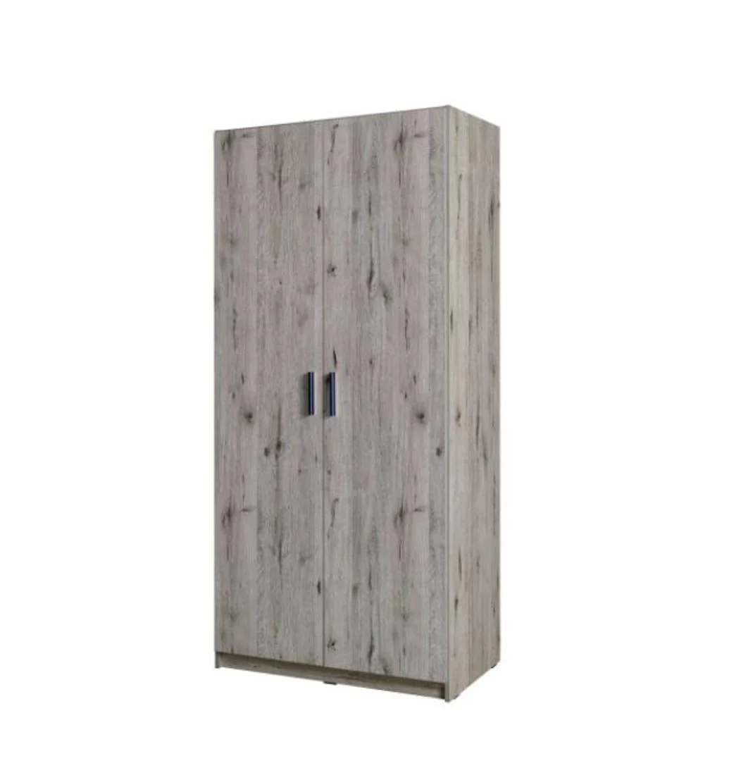 Snow 02 Hinged Wardrobe 92cm - Image 4