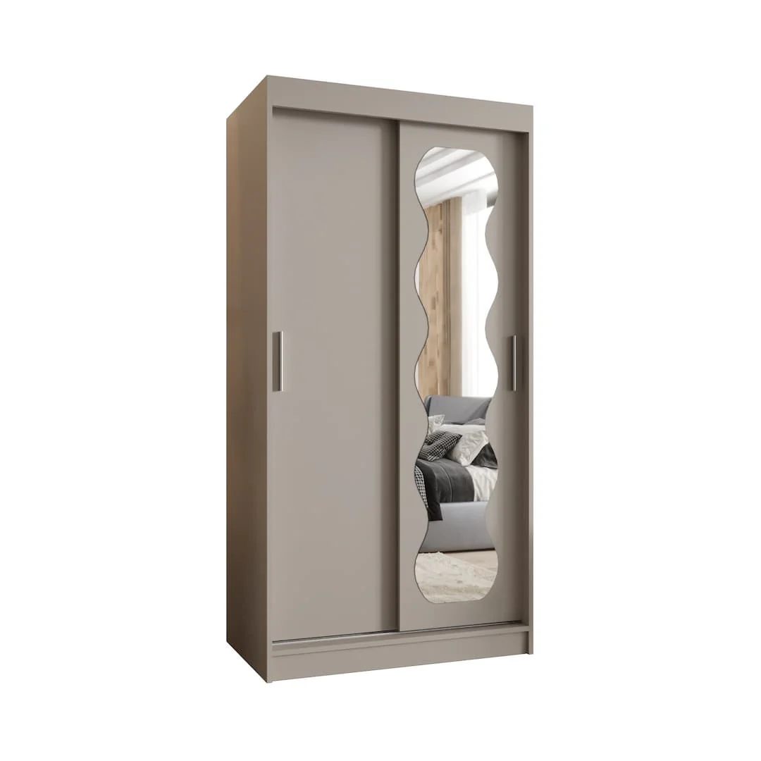 Spoti Sliding Door Wardrobe 100cm - Image 10