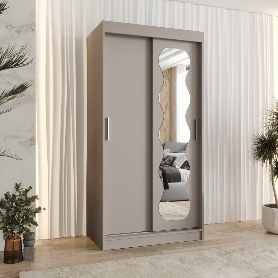 Spoti Sliding Door Wardrobe 100cm - Image 9