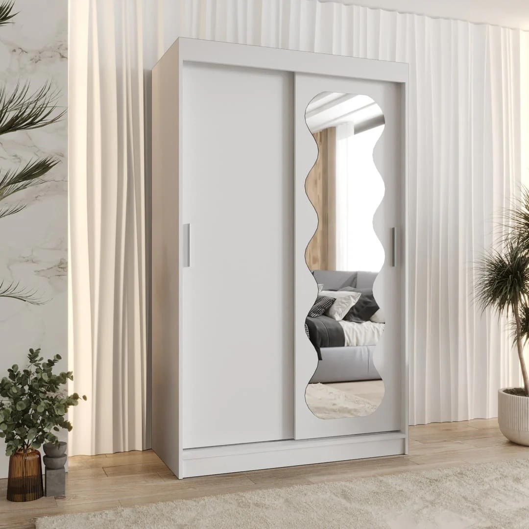 Spoti Sliding Door Wardrobe 120cm - Image 5