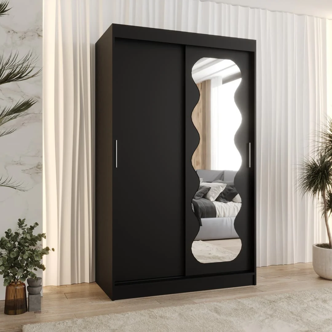 Spoti Sliding Door Wardrobe 120cm - Image 9