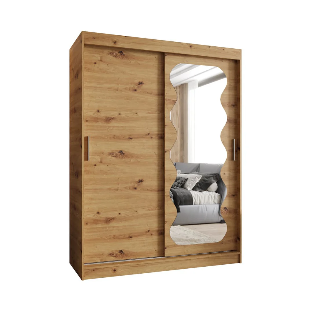 Spoti Sliding Door Wardrobe 150cm - Image 6