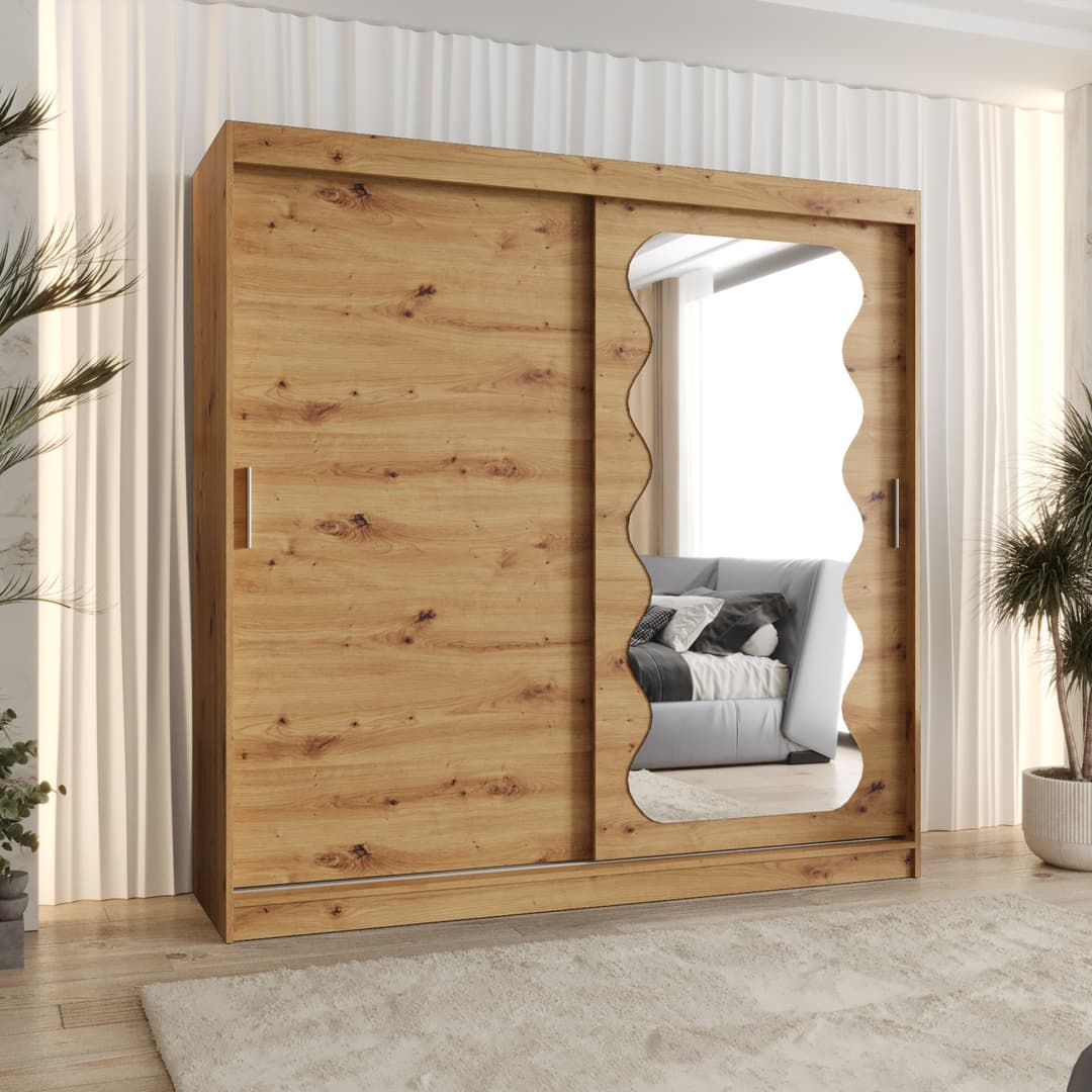 Spoti Sliding Door Wardrobe 200cm - Image 13