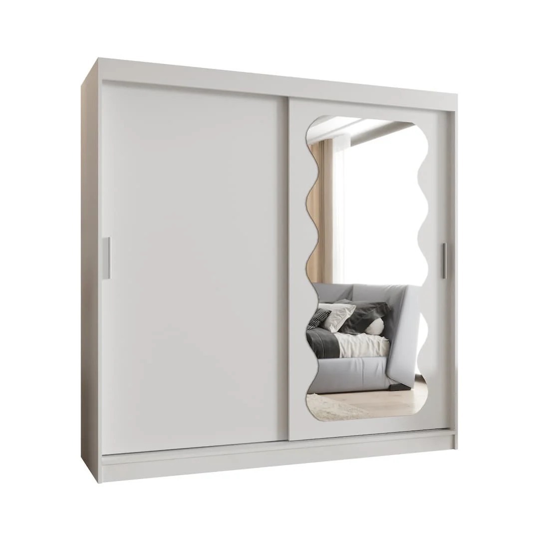 Spoti Sliding Door Wardrobe 200cm - Image 2