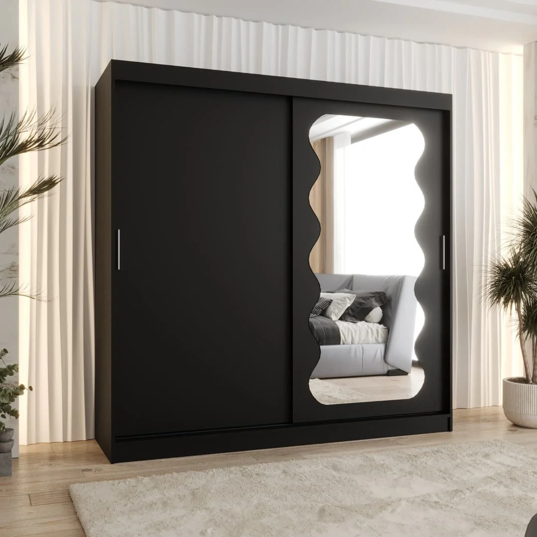 Spoti Sliding Door Wardrobe 200cm - Image 5