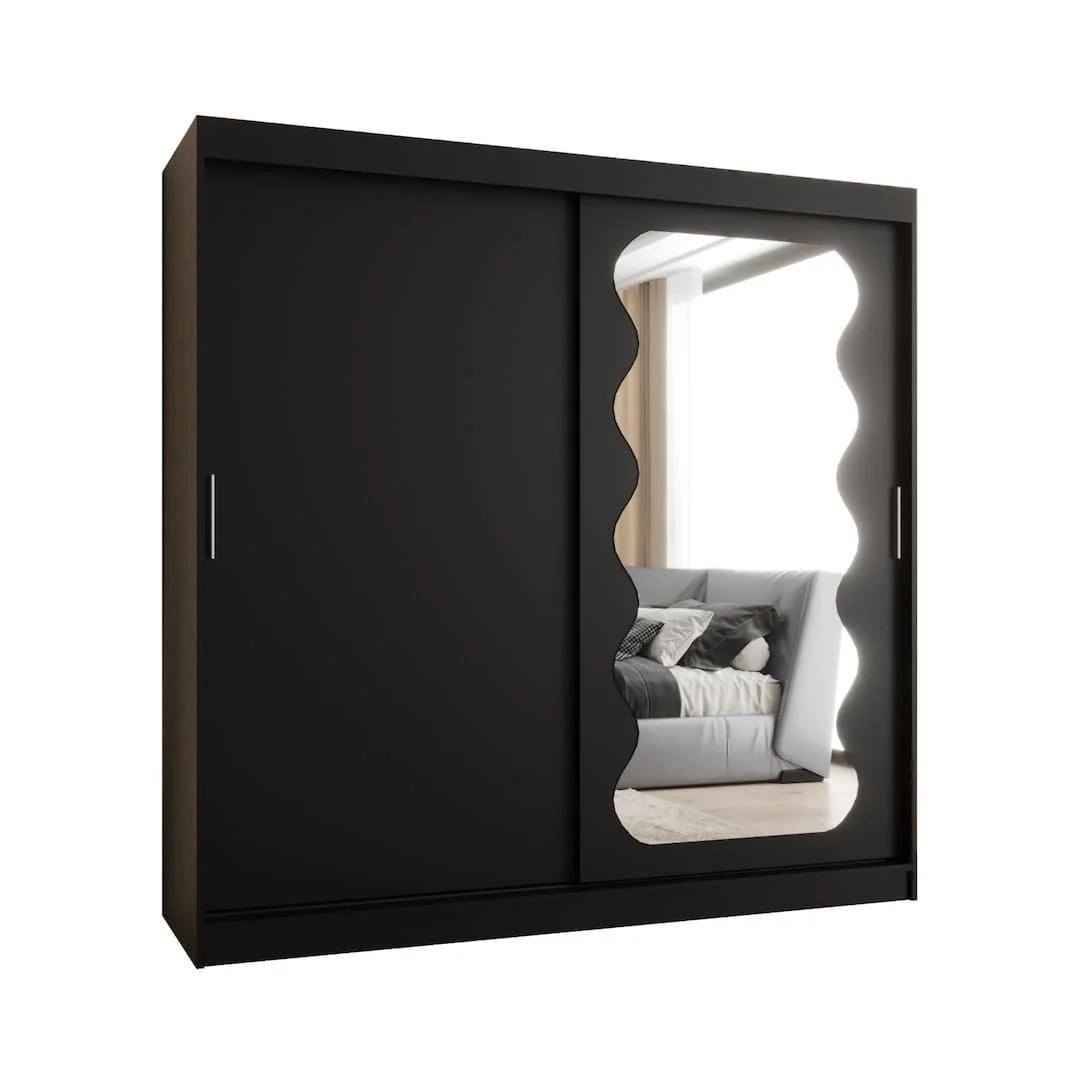 Spoti Sliding Door Wardrobe 200cm - Image 6