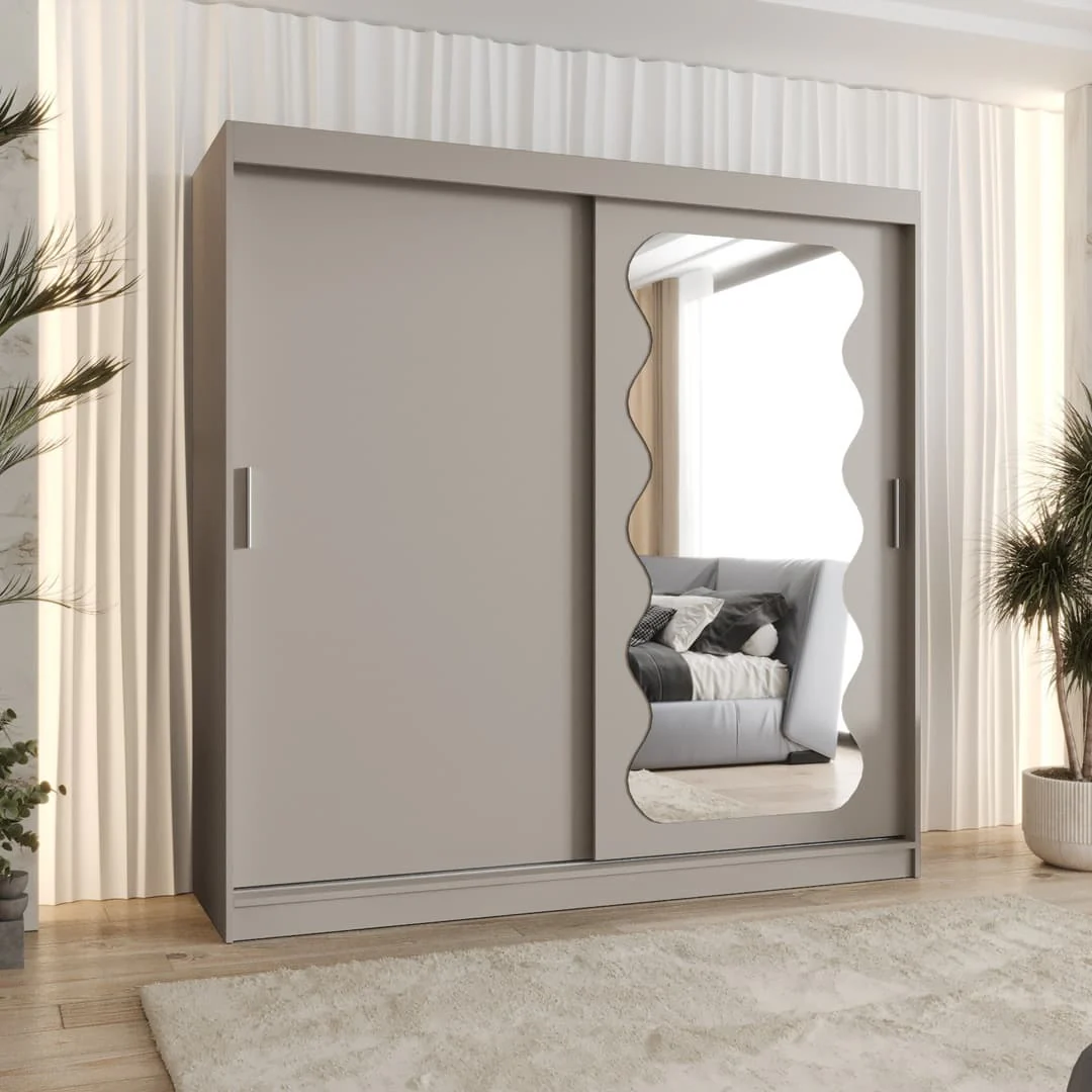 Spoti Sliding Door Wardrobe 200cm - Image 9