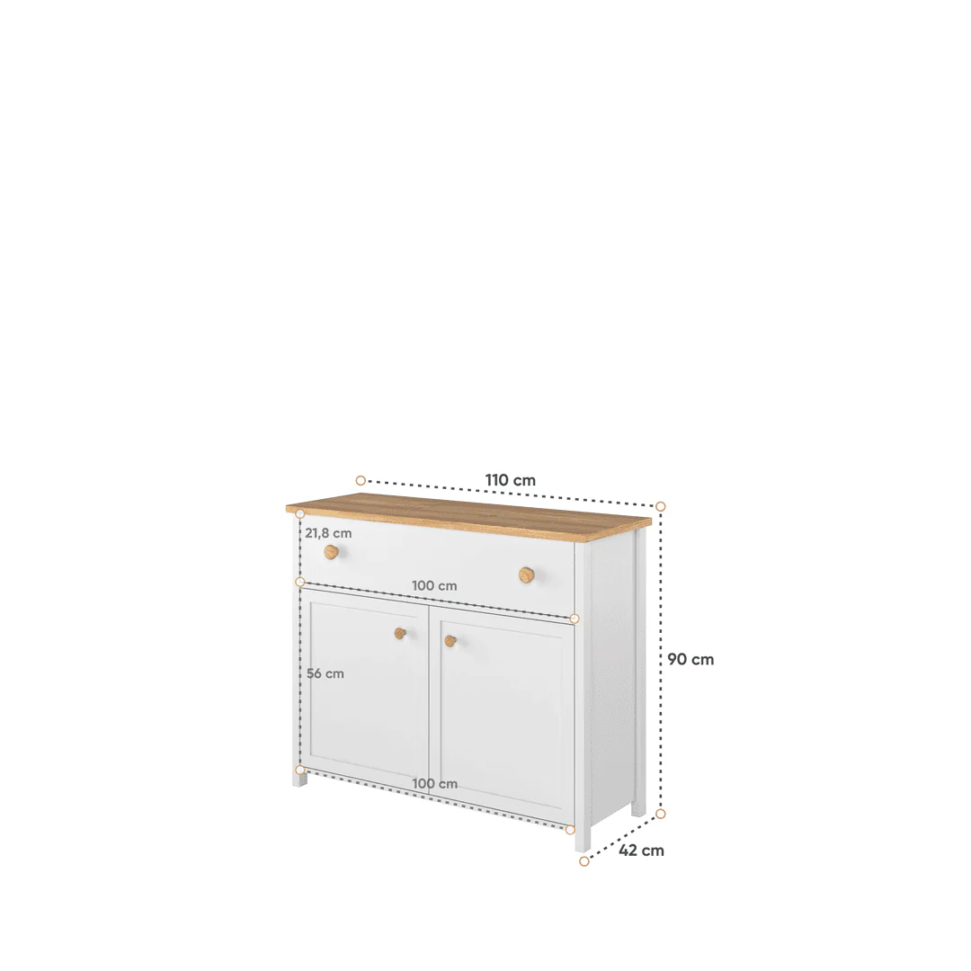Story SO-05 Sideboard Cabinet 110cm - Image 15