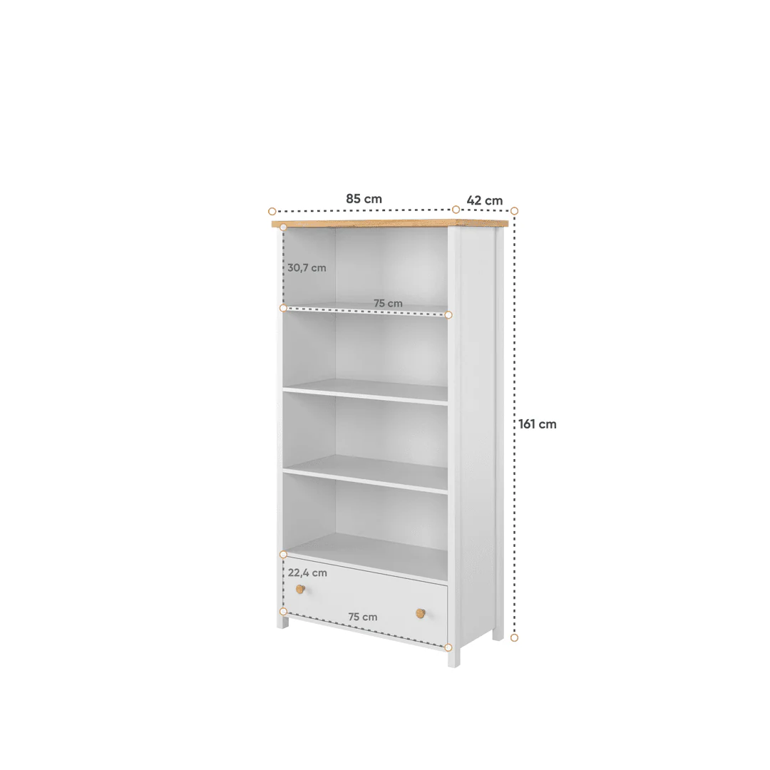 Story SO-02 Bookcase 85cm - Image 14