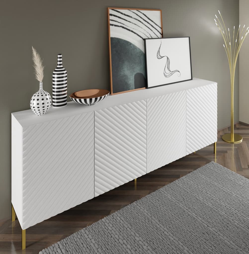 Surf Large Sideboard Cabinet 200cm - Image 4