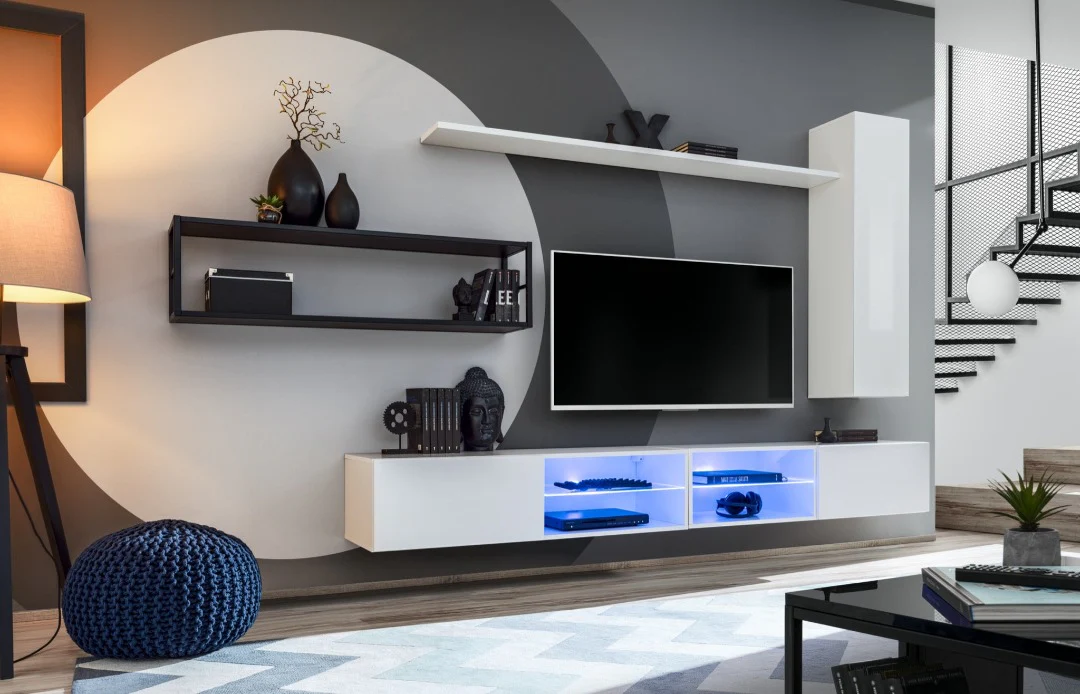 Switch Metal IV Entertainment Unit For TVs Up To 75"