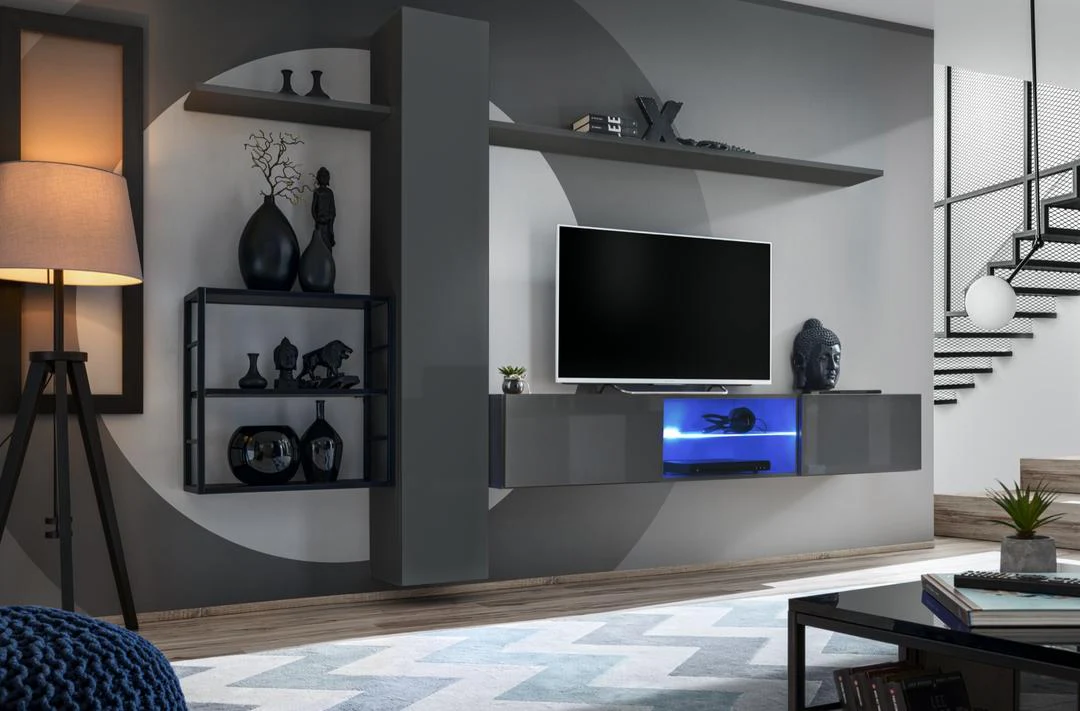 Switch Metal V Entertainment Unit For TVs Up To 75" - Image 5