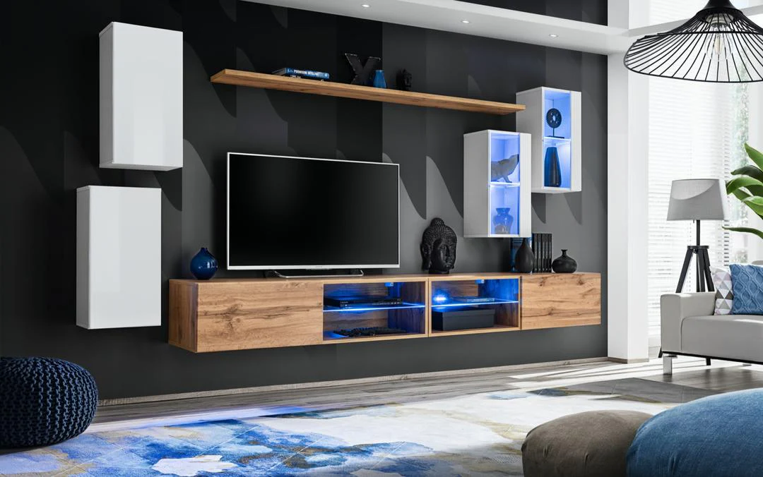 Switch XXV Wall Entertainment Unit For TVs Up To 75" - Image 15