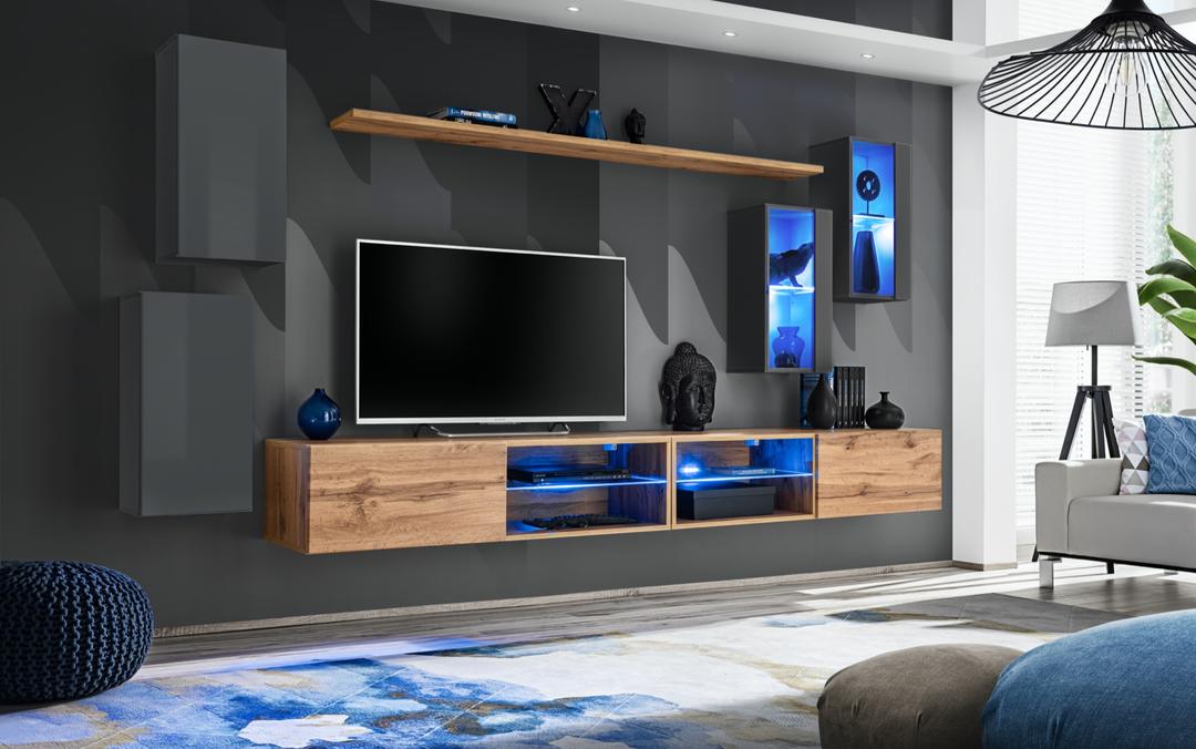 Switch XXV Wall Entertainment Unit For TVs Up To 75" - Image 16