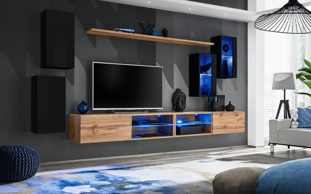 Switch XXV Wall Entertainment Unit For TVs Up To 75" - Image 17