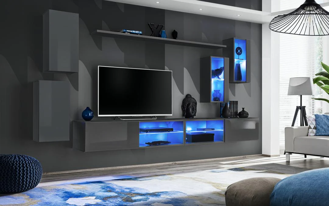 Switch XXV Wall Entertainment Unit For TVs Up To 75" - Image 3