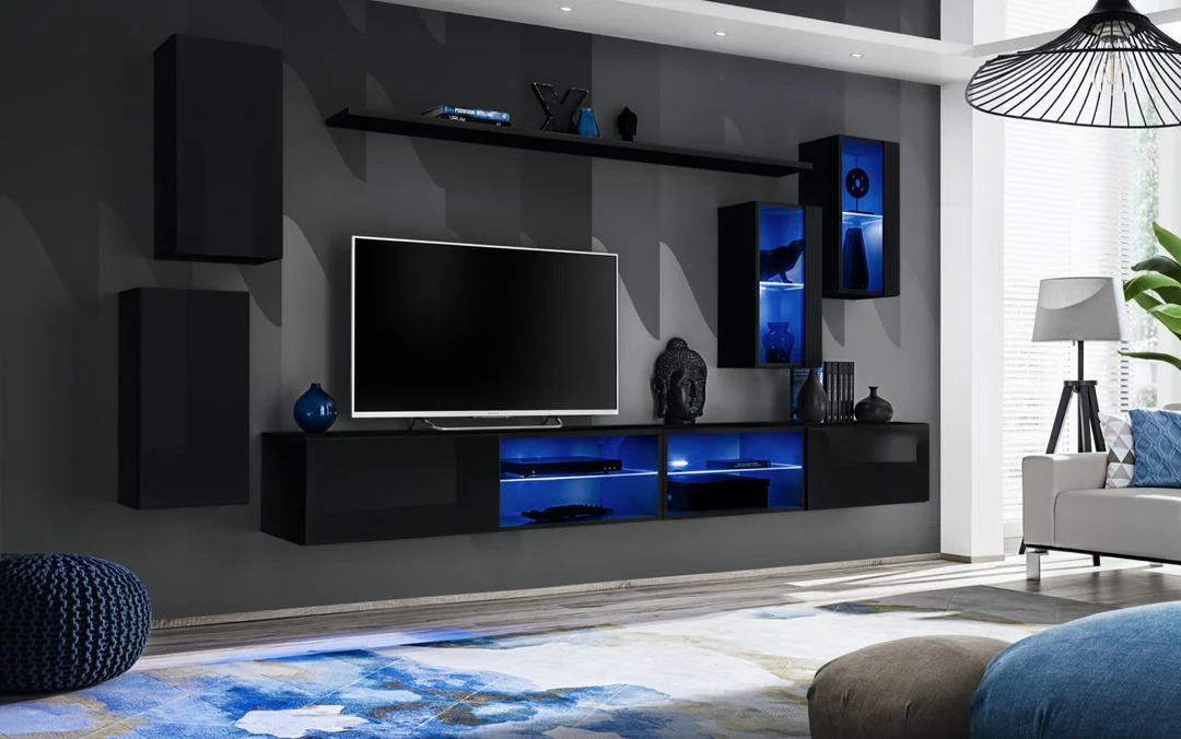 Switch XXV Wall Entertainment Unit For TVs Up To 75" - Image 4
