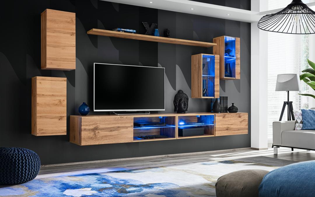 Switch XXV Wall Entertainment Unit For TVs Up To 75" - Image 5
