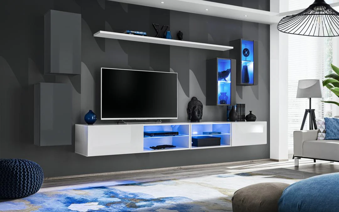 Switch XXV Wall Entertainment Unit For TVs Up To 75" - Image 6