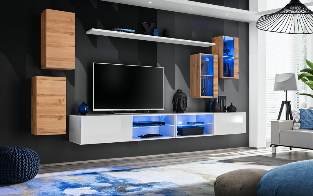 Switch XXV Wall Entertainment Unit For TVs Up To 75" - Image 8