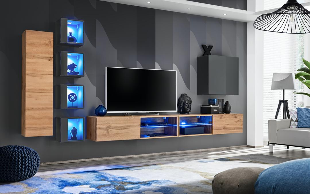 Switch XXVI Wall Entertainment Unit For TVs Up To 75" - Image 12