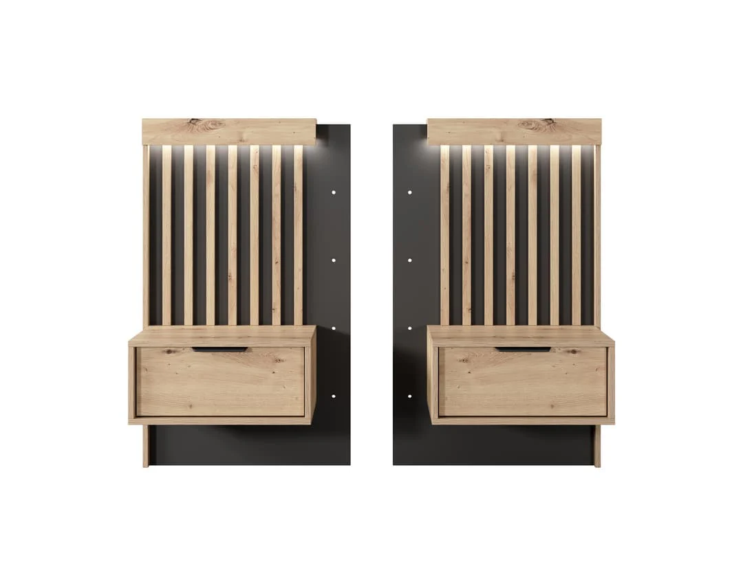 Tally Bedside Tables 51cm [Set Of Two] - Image 3